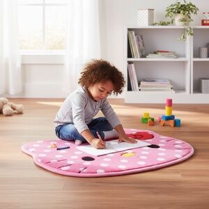 HELLO KITTY Non-Slip Memory Foam Mat • Play Mat • Doormat • Bathmat Kitchen NEW